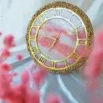 personalized clock Resin Art By Minsa
