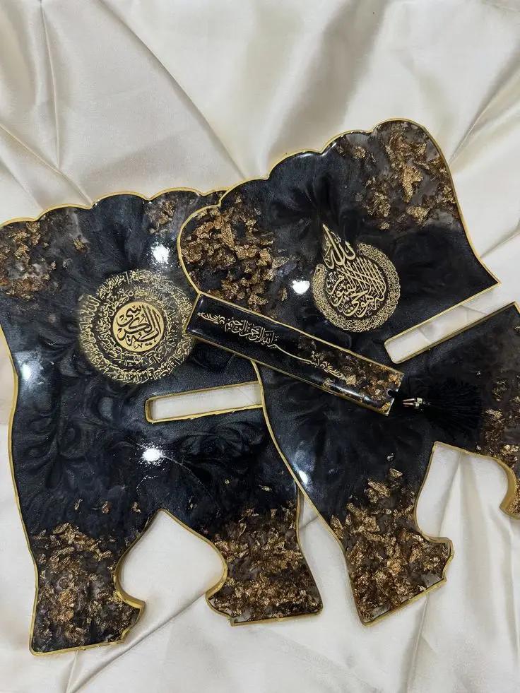 Quran Rehal Resin Art By Minsa