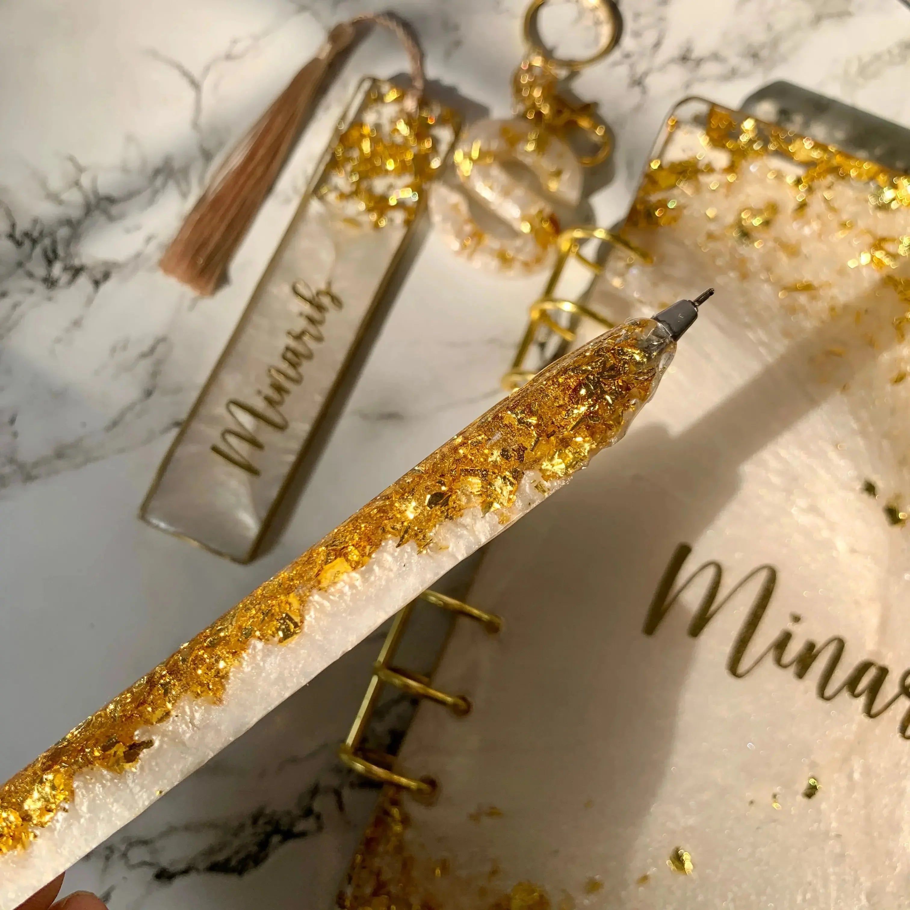 Resin Diary A5 Set Resin Art by Kainaat