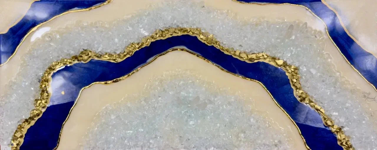 Deep Calm — Resin Art by Mariah 