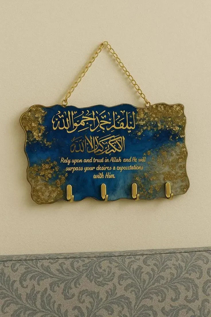 10 inches Key Holder Resin Art By Minsa