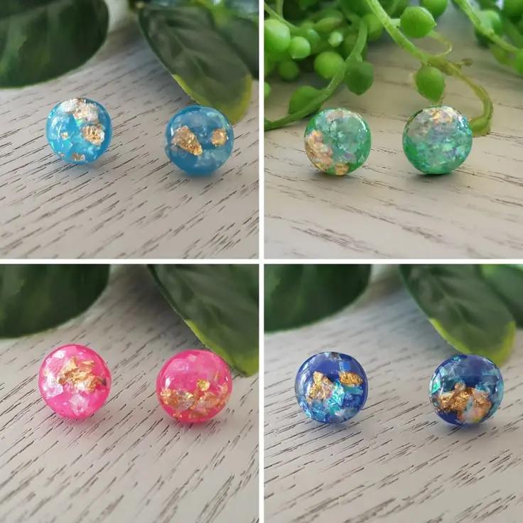 Studs Resin Art By Minsa