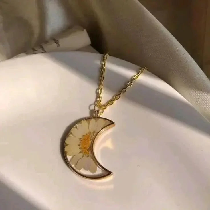 Moon Pandent Resin Art By Minsa